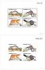 Wildlife (5th series) Perforated and Imperforated Souvenir Sheets - Wild Animals (Matched Number)