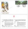 20th Anniversary of the Diplomatic Relationship between Thailand and the P.R.China First Day Cover - Asian Elephants