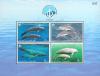 International Year of the Ocean 1998 Souvenir Sheet - Whales, Dolphins, Manatees