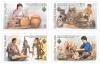 BANGKOK 2003 (3rd series) World Philatelic Exhibition Commemorative Stamps - Thai Handicrafts [Glow under Blacklight]