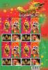 Chinese New Year Postage Stamps Full Sheet