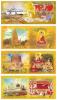 Important Buddhist Religious Day (Visakhapuja Day) 2007-2010 Postage Stamps Set