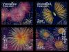 New Year 2011 (Fireworks) Postage Stamps [Glitter Ink]