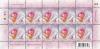 Symbol of Love 2015 Postage Stamp Full Sheet - Rose [Scented smell]