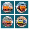 120th Anniversary of the State Railway of Thailand Commemorative Stamps
