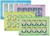 Important Buddhist Religious (Visak Day) 2022 Postage Stamps Full Sheet Set - Flowers in the Legend of Buddha