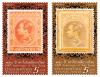 140th Anniversary of Thai Stamp Commemorative Stamps (2nd Series) [Partly embossed and copper foil stamping]