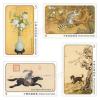 Ancient Chinese Paintings by Giuseppe Castiglione, Qing Dynasty Postage Stamps